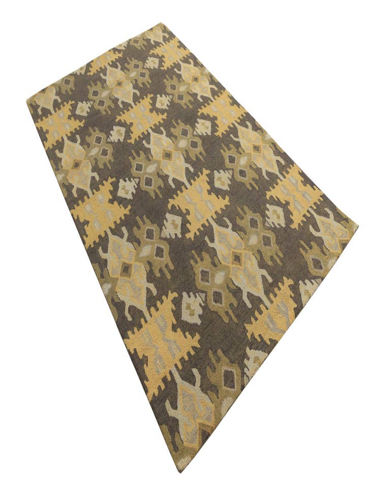 Detail image of  5' x 8' Luna Wool Rug