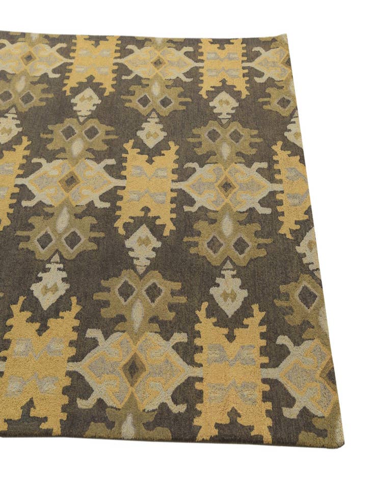 Detail image of  5' x 8' Luna Wool Rug