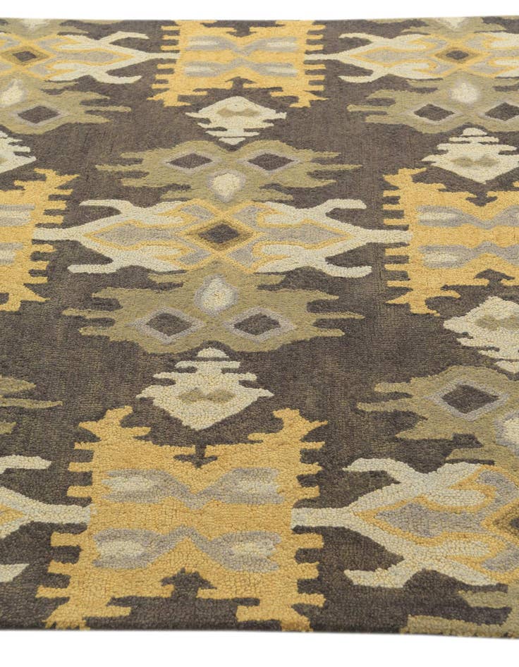 Detail image of  5' x 8' Luna Wool Rug