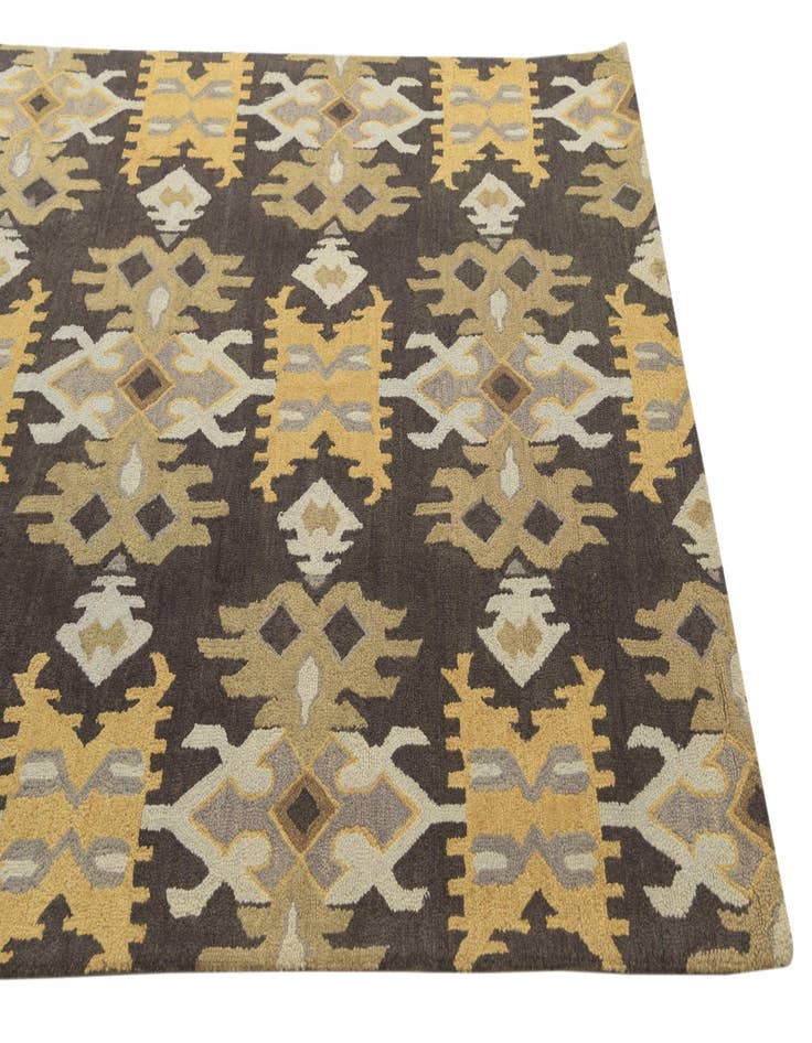 Detail image of  5' x 8' Luna Wool Rug