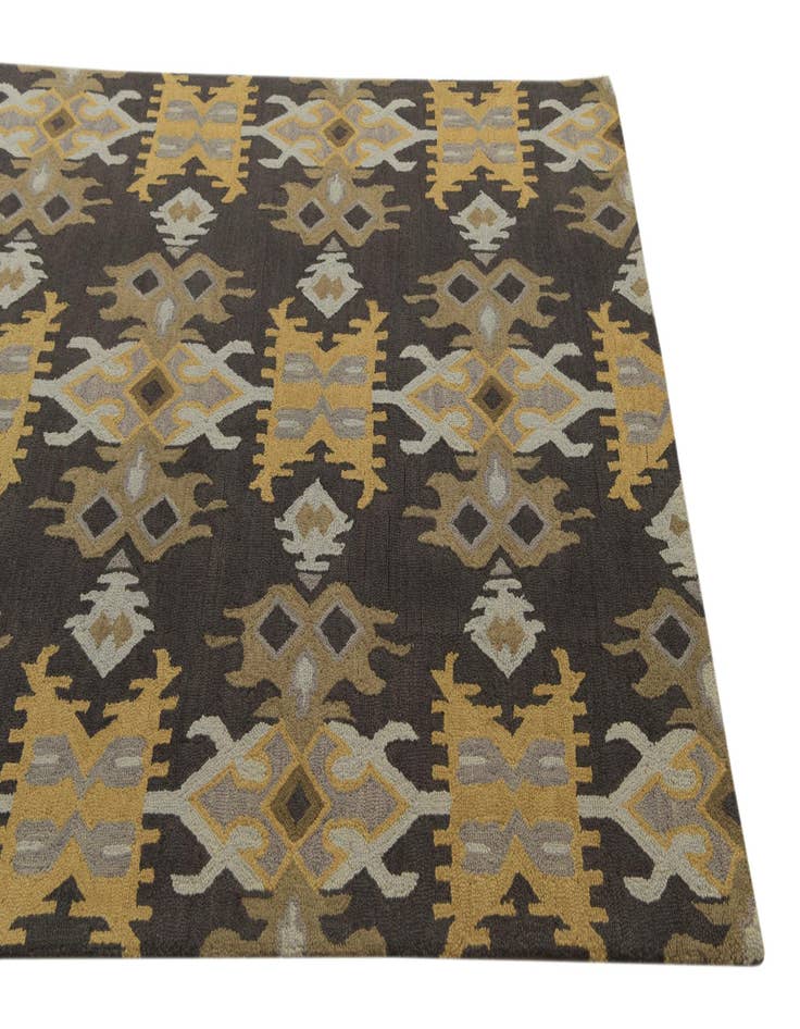 Detail image of  5' x 8' Luna Wool Rug