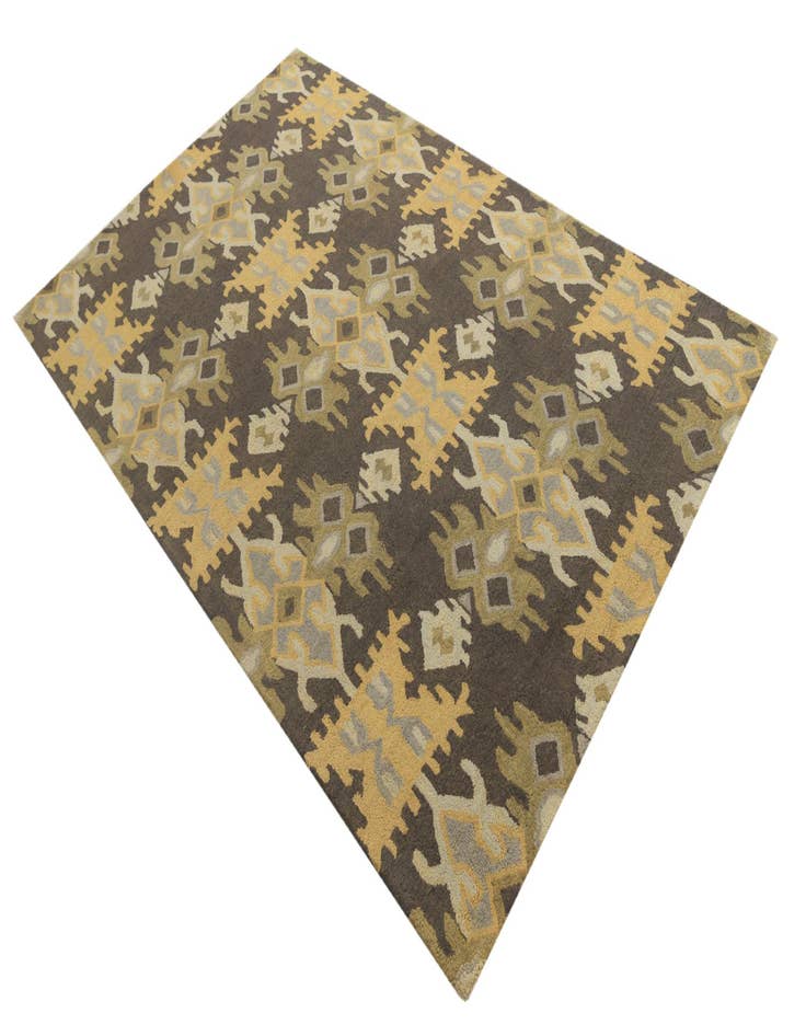 Detail image of  5' x 8' Luna Wool Rug