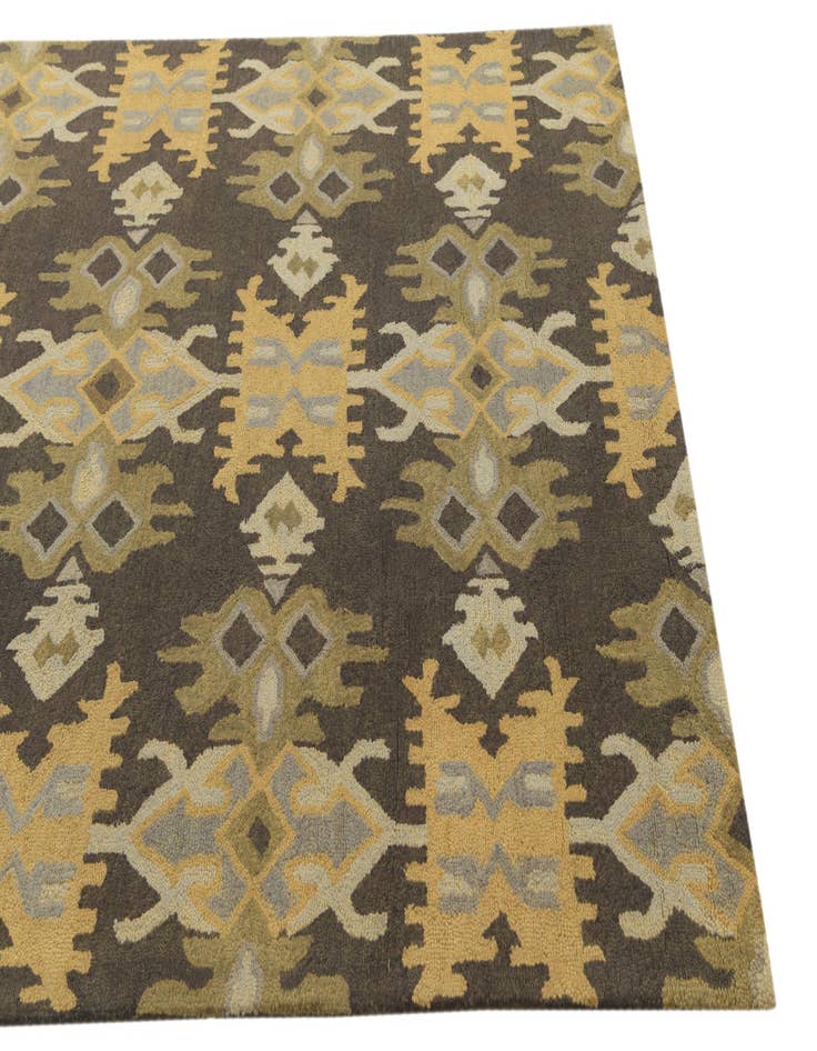 Detail image of  5' x 8' Luna Wool Rug