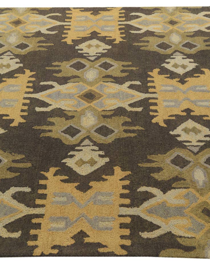 Detail image of  5' x 8' Luna Wool Rug