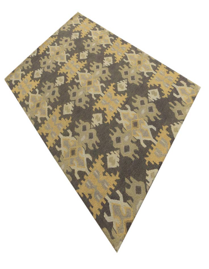 Detail image of  5' x 7' 10 Luna Wool Rug