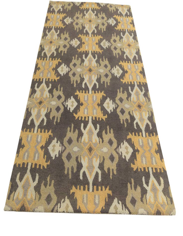 Detail image of  5' x 8' Luna Wool Rug