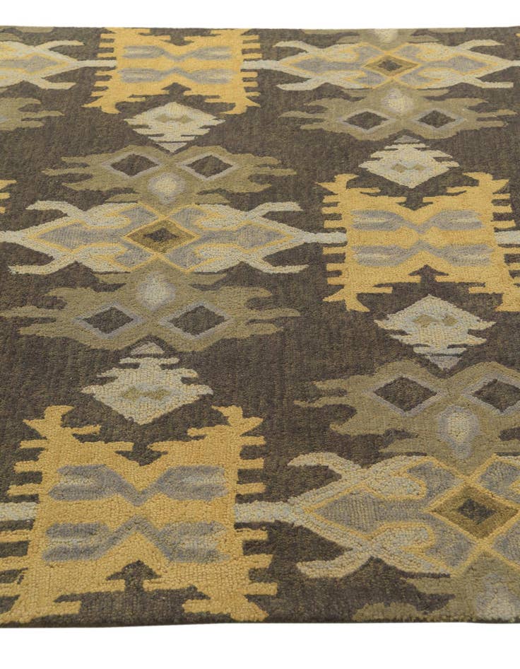 Detail image of  5' x 8' Luna Wool Rug