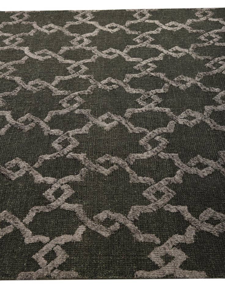 Detail image of  5' 9 x 8' 10  Hand Knotted Luna Rug