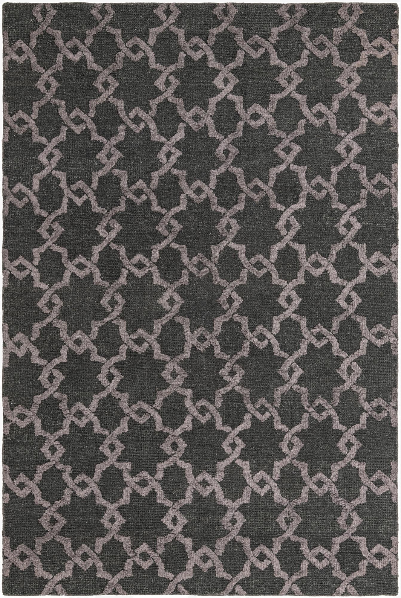  5' 9 x 8' 10  Hand Knotted Luna Rug