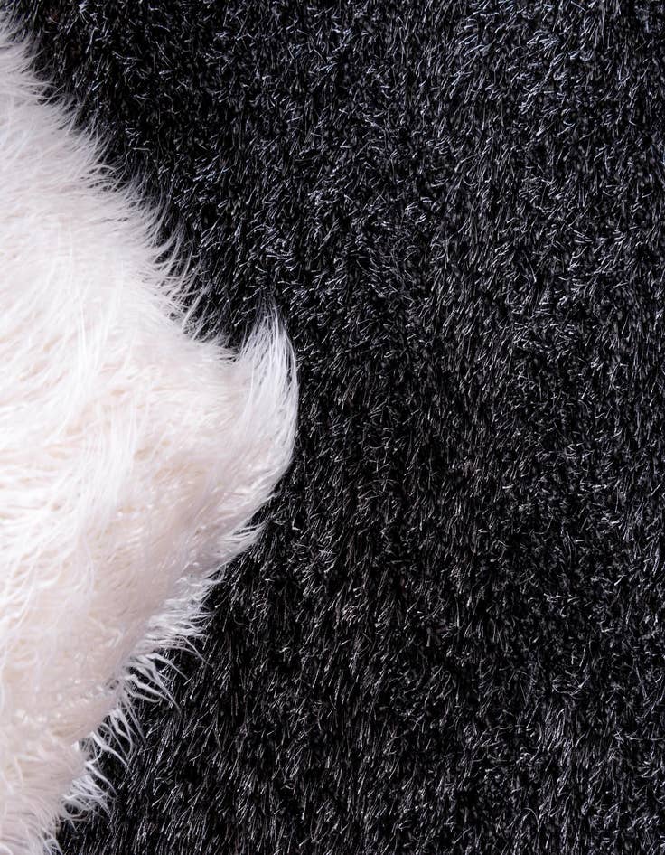 Detail image of  6' x 9' Luxury Solid Shag Rug