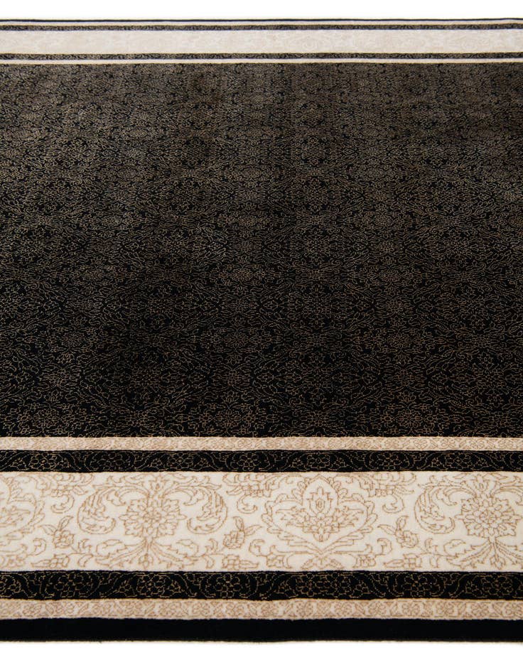 Detail image of  6' 8 x 8' 3  Hand Knotted Mahal Oriental Rug