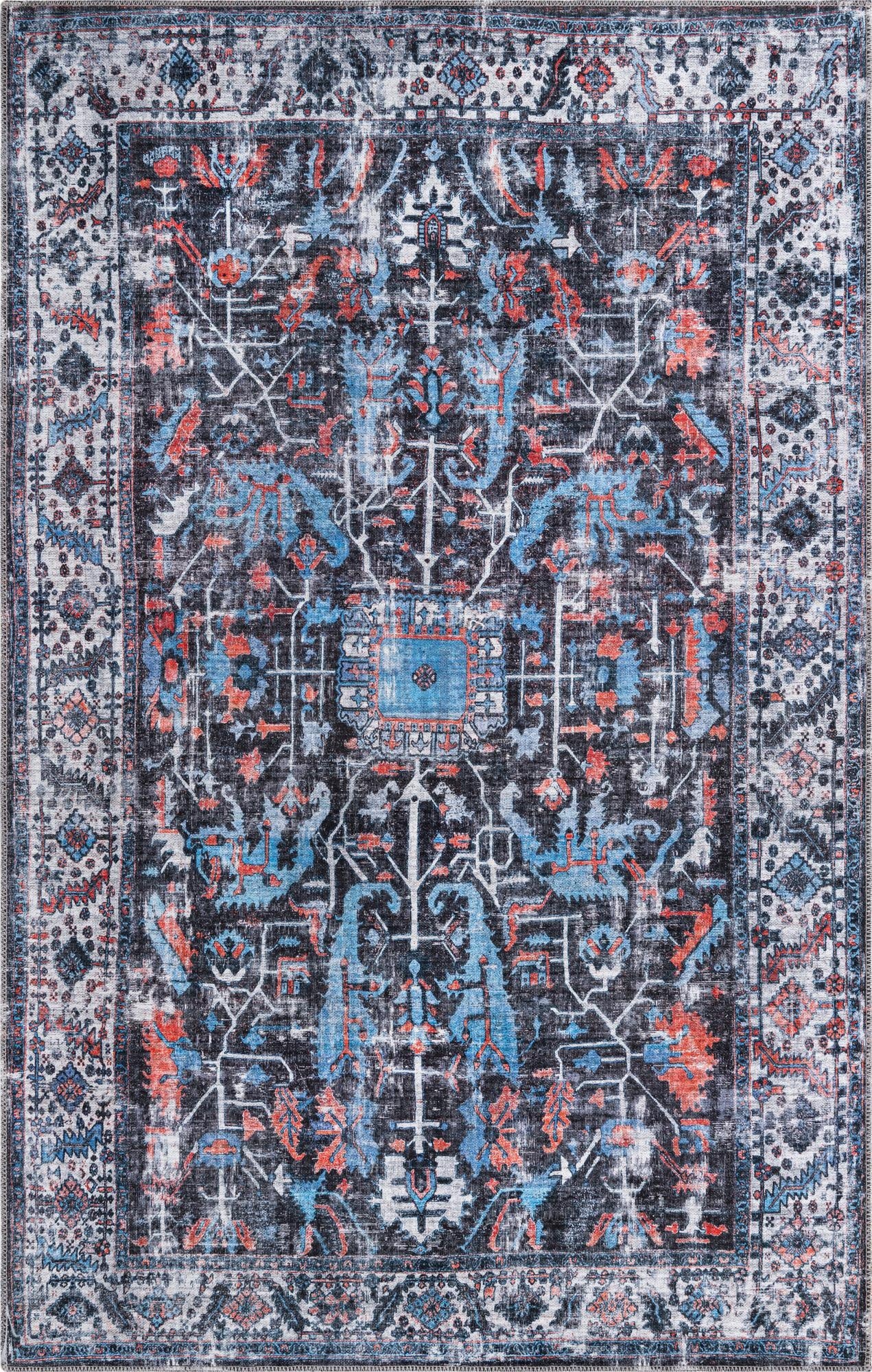  5' 3 x 8'  Washable Mangata Rug