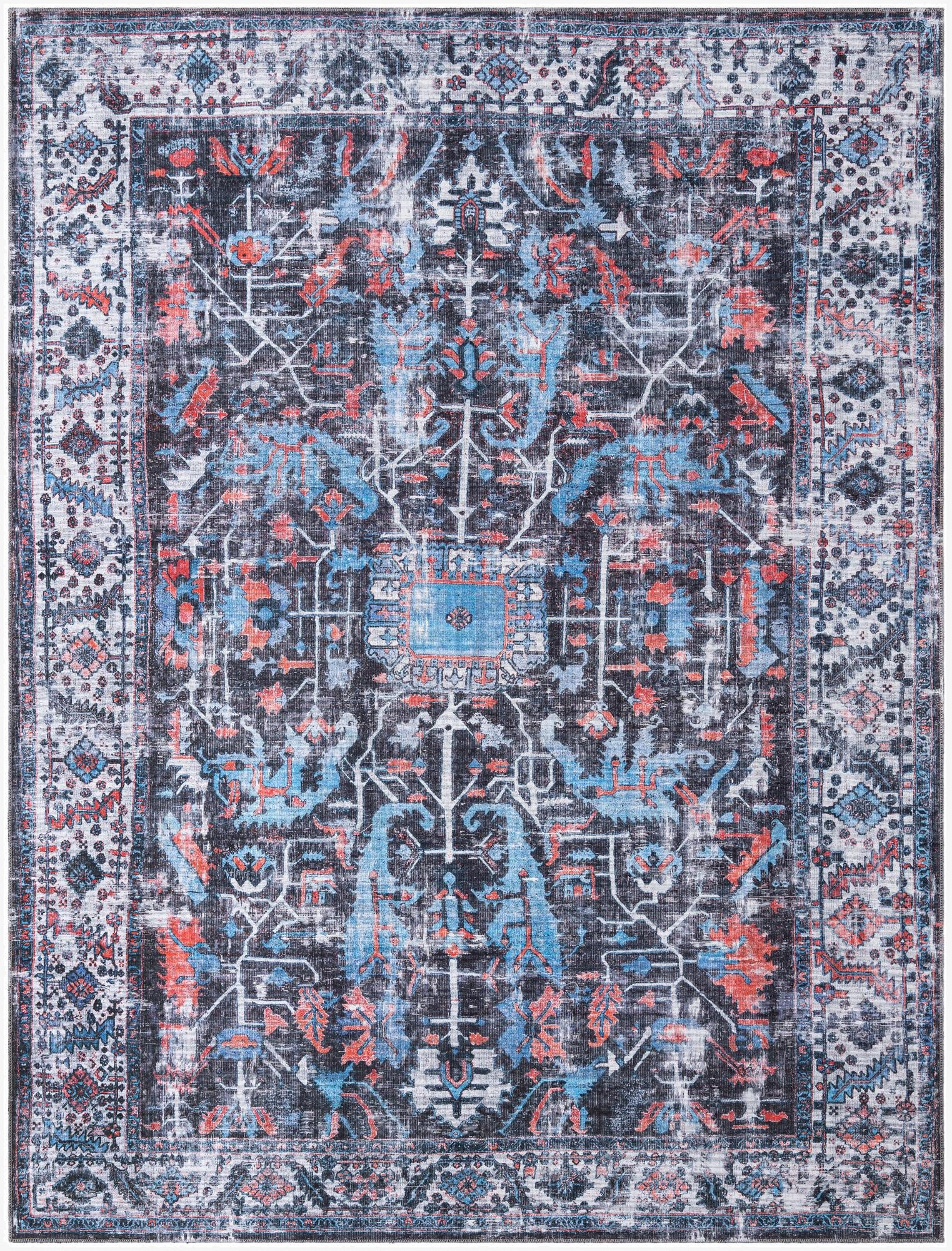  9' 2 x 12'  Washable Mangata Rug