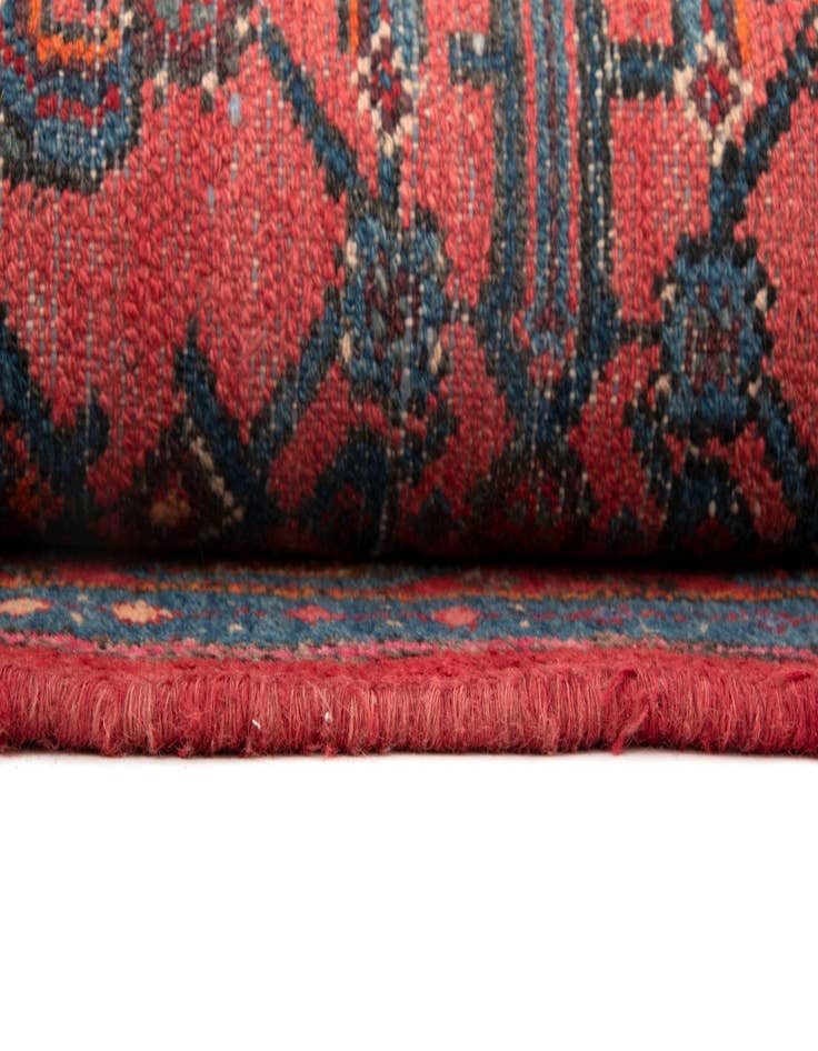 Detail image of  4' 2 x 7' 3  Hand Knotted Mehraban Persian Wool Rug