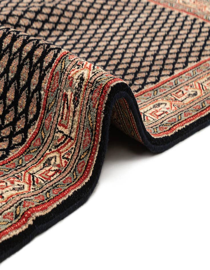 Detail image of  4' 6 x 6' 6  Hand Knotted Mir Oriental Wool Rug