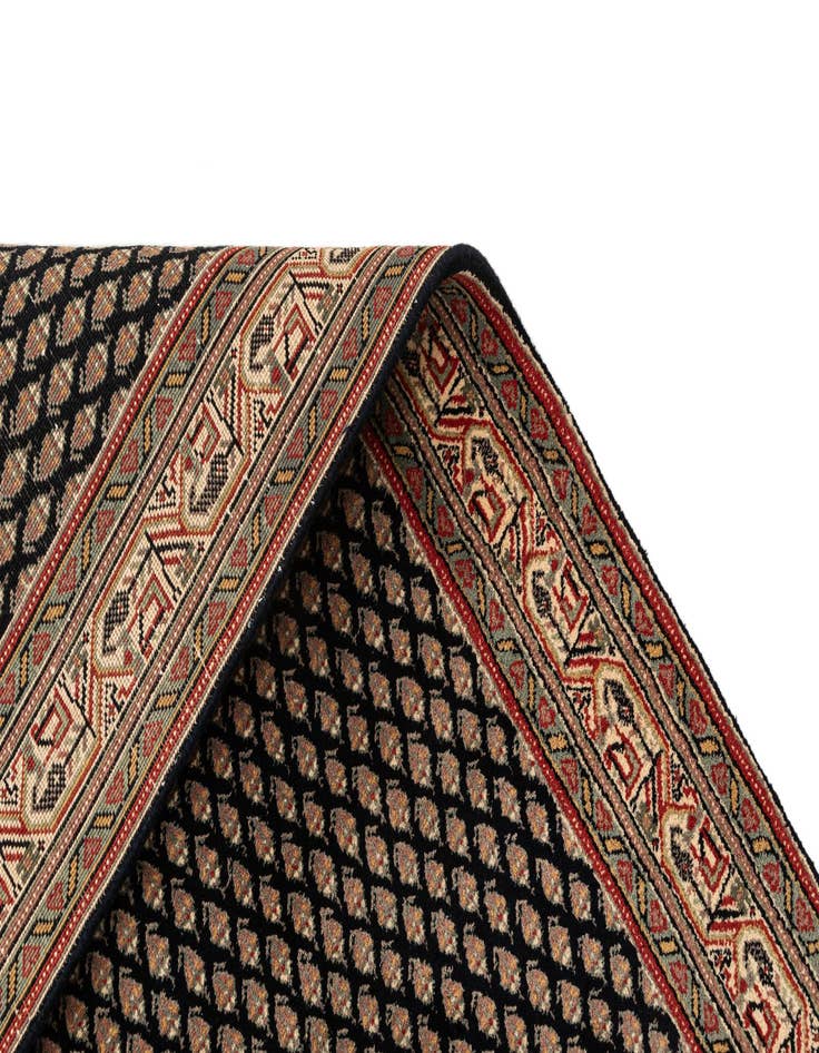 Detail image of  4' 6 x 6' 6  Hand Knotted Mir Oriental Wool Rug