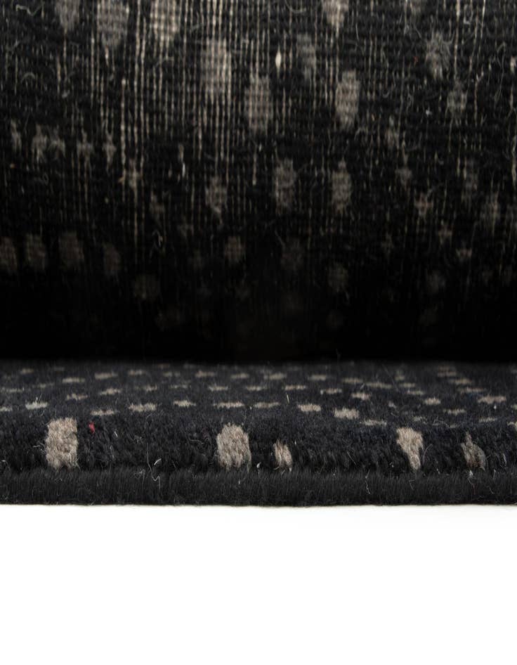 Detail image of  8' 1 x 9' 8  Hand Knotted Modern Manshu Wool Rug