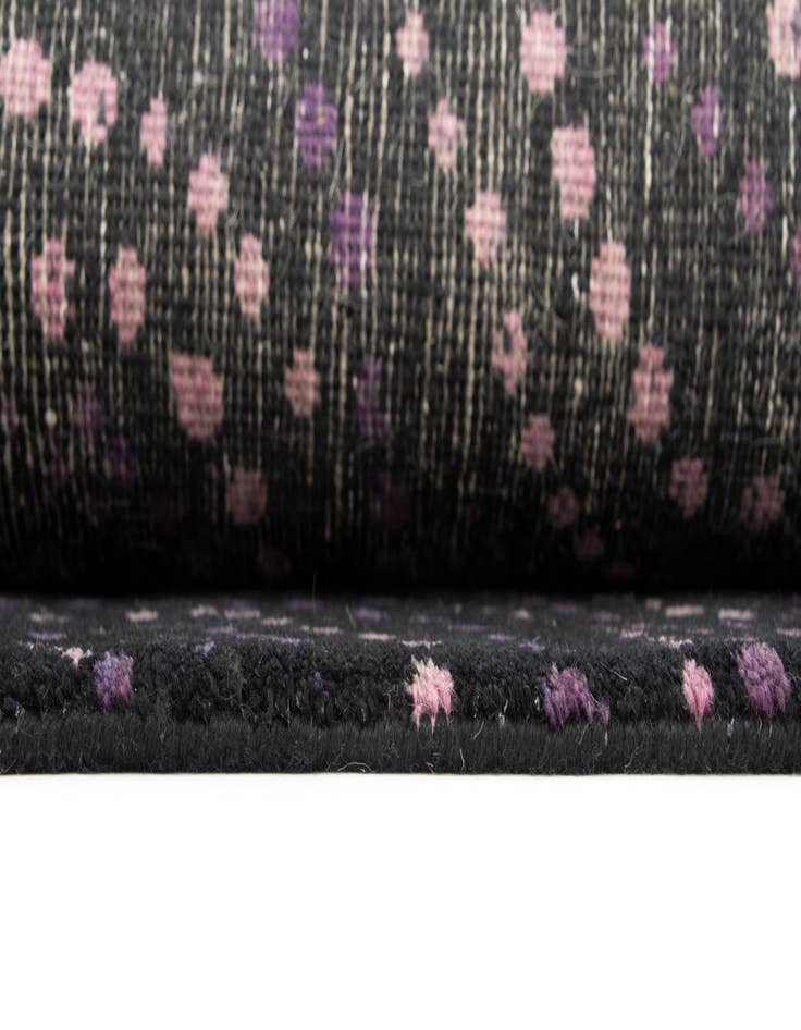 Detail image of  7' 11 x 9' 9  Hand Knotted Modern Manshu Wool Rug