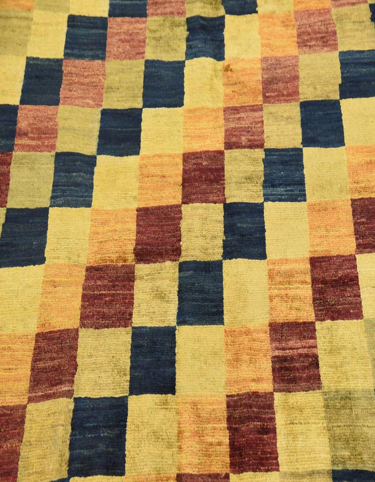 Detail image of  5' x 6' 3  Hand Knotted Modern Ziegler Rug
