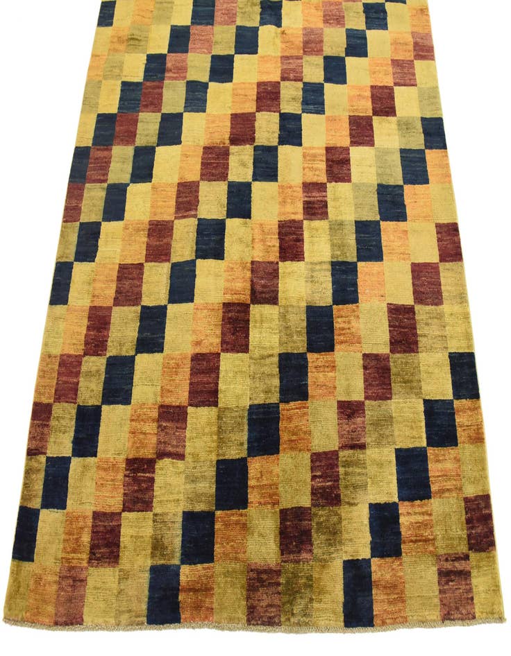 Detail image of  5' x 6' 3  Hand Knotted Modern Ziegler Rug