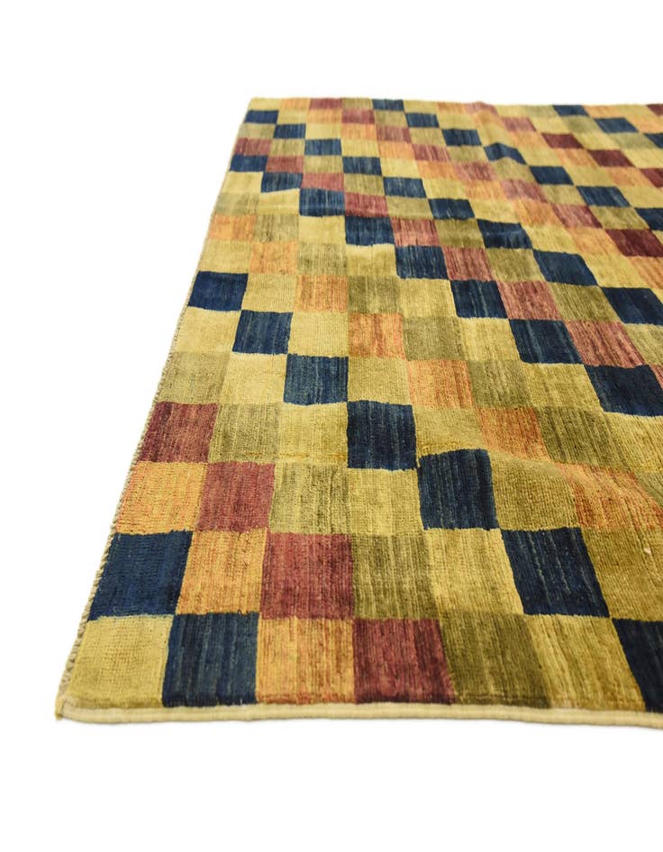 Detail image of  5' x 6' 3  Hand Knotted Modern Ziegler Rug