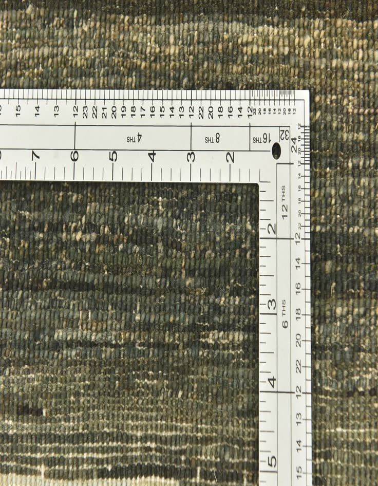 Detail image of  8' 9 x 9' 6  Hand Knotted Modern Ziegler Rug