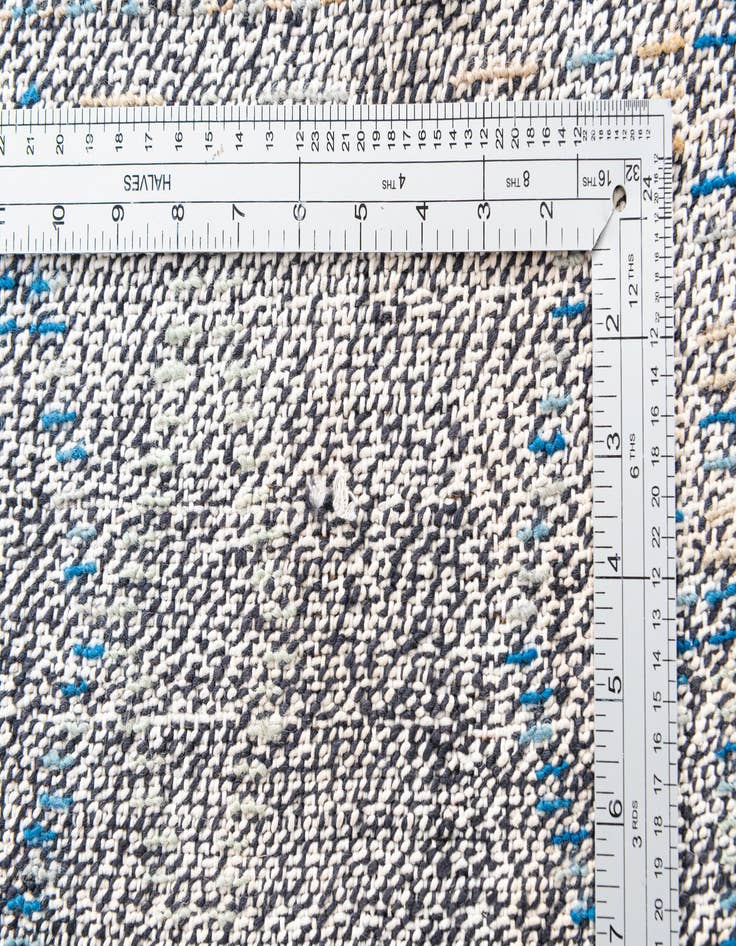 Detail image of  6' 3 x 9' 2  Hand Knotted Modern Ziegler Wool Rug
