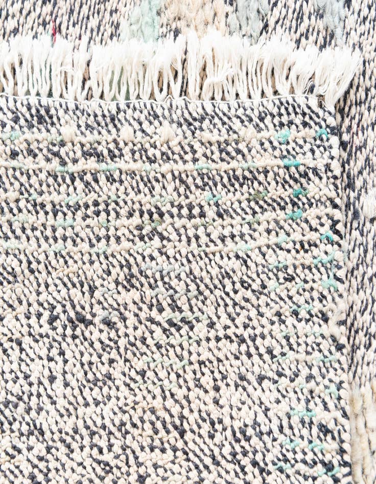 Detail image of  5' x 6' 10  Hand Knotted Modern Ziegler Wool Rug