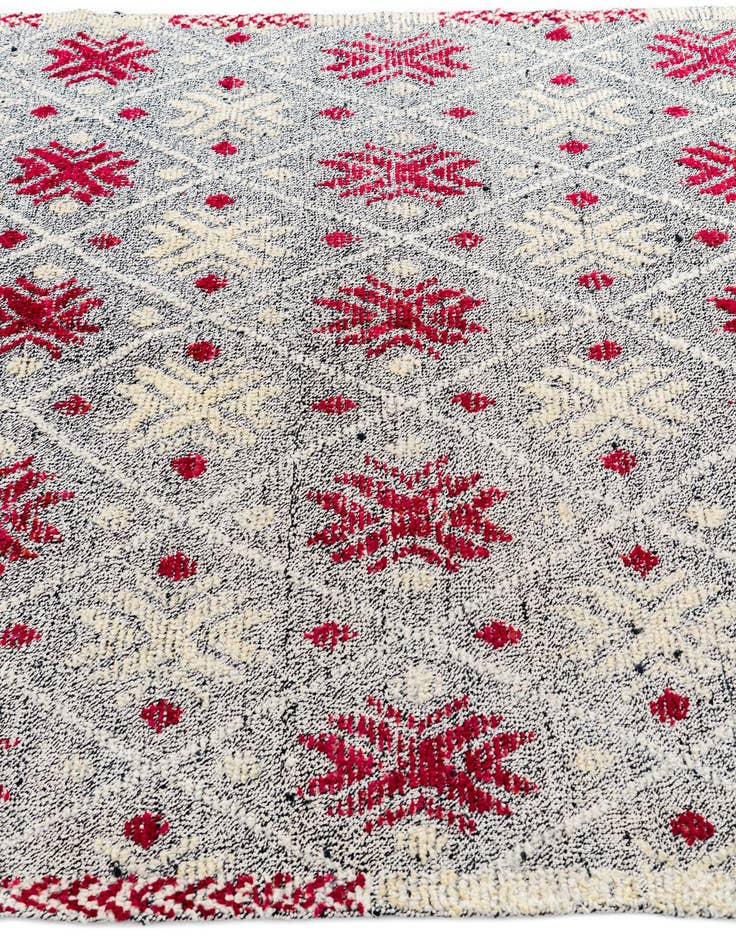 Detail image of  5' 9 x 8' 1  Hand Knotted Modern Ziegler Wool Rug
