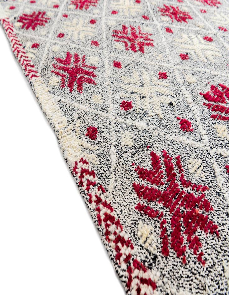 Detail image of  5' 9 x 8' 1  Hand Knotted Modern Ziegler Wool Rug