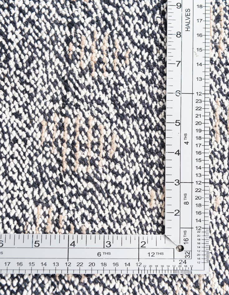 Detail image of  6' 8 x 9' 8  Hand Knotted Modern Ziegler Wool Rug