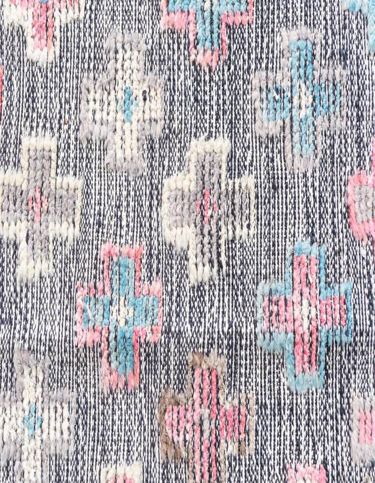 Detail image of  6' 8 x 10' 2  Hand Knotted Modern Ziegler Wool Rug
