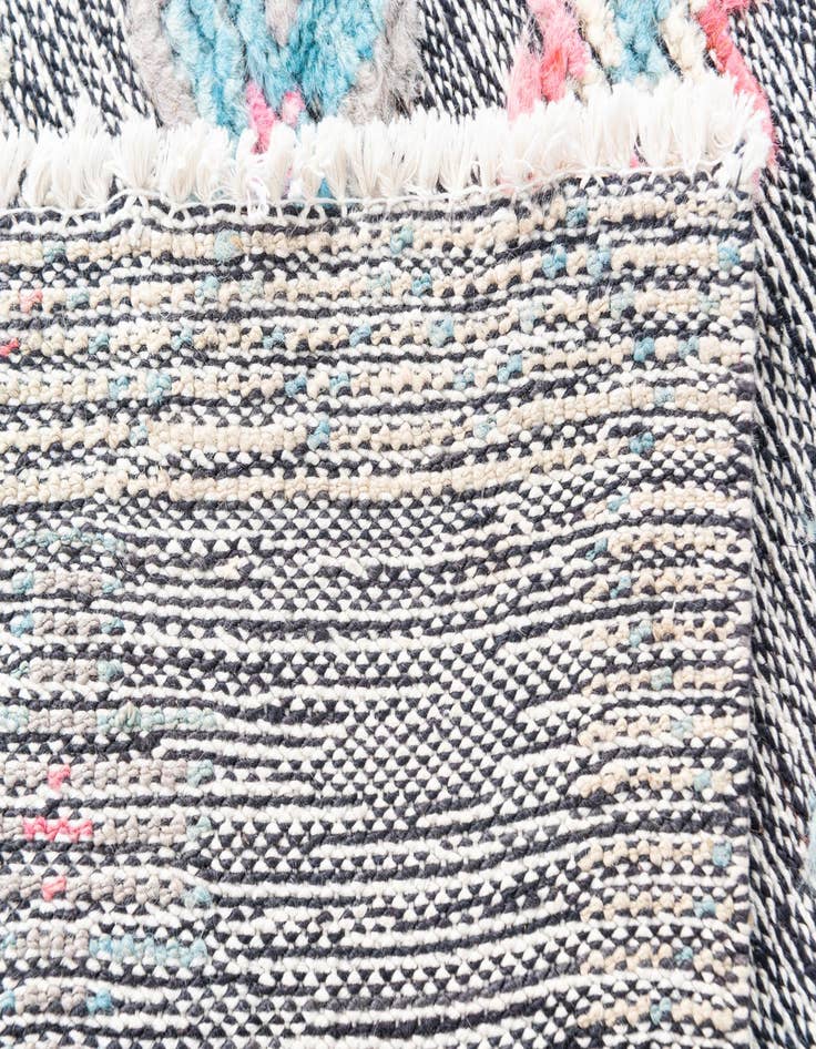 Detail image of  6' 8 x 10' 2  Hand Knotted Modern Ziegler Wool Rug