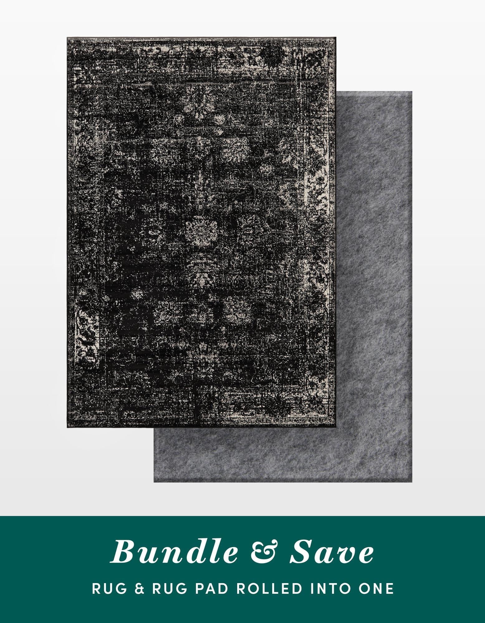 Primary image  7' x 10' Monte Carlo Rug With Pad Bundle