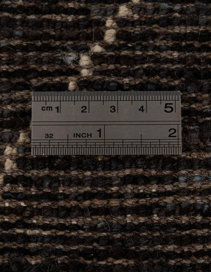 Detail image of  4' 6 x 6' 7  Hand Knotted Moroccan Wool Rug