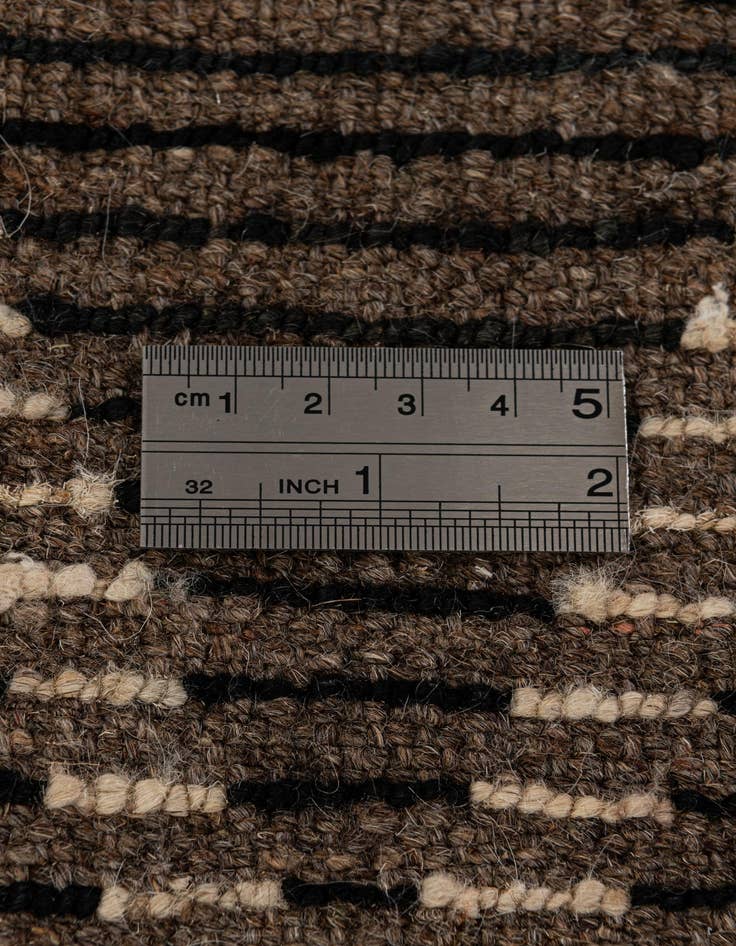 Detail image of  5' 4 x 6' 6  Hand Knotted Moroccan Wool Rug