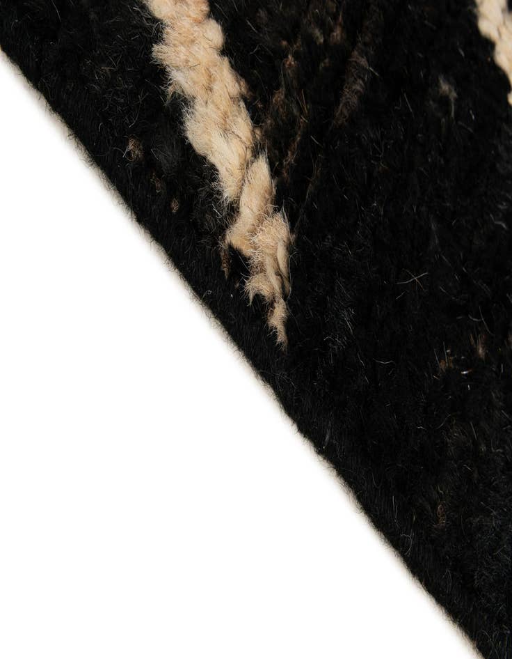 Detail image of  5' 4 x 6' 6  Hand Knotted Moroccan Wool Rug