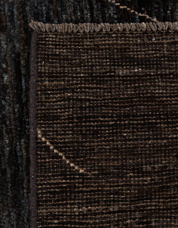 Detail image of  5' 2 x 7' 7  Hand Knotted Moroccan Wool Rug