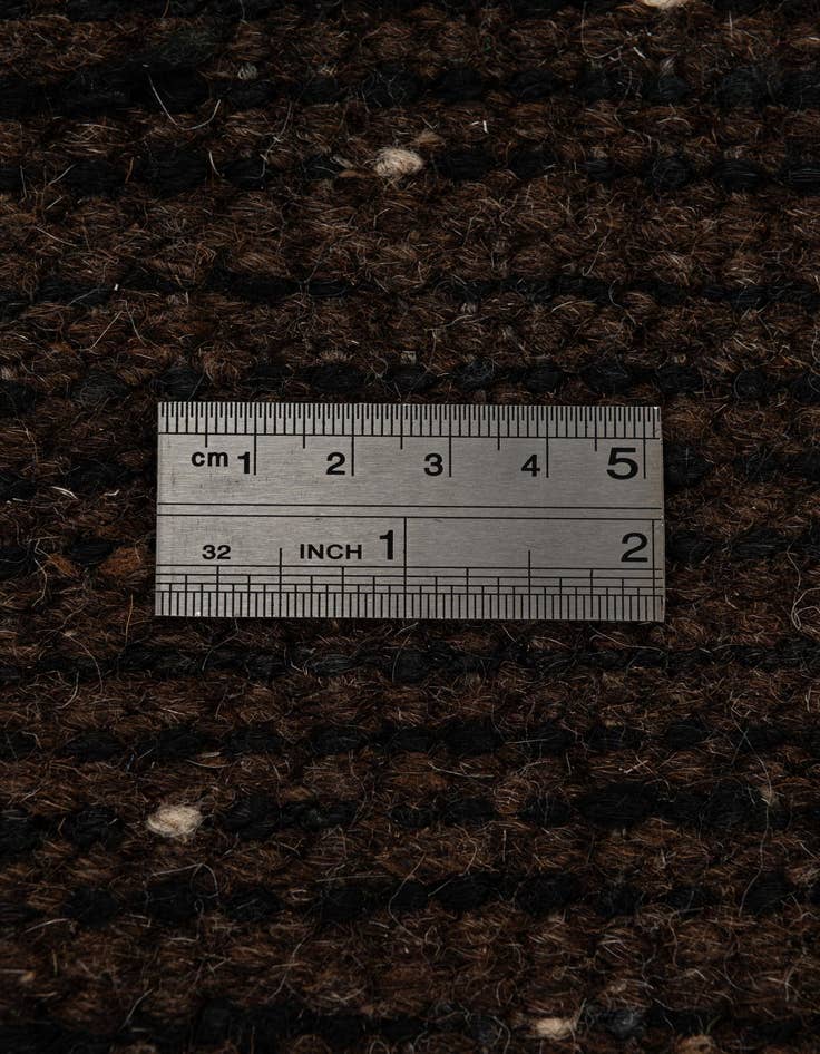 Detail image of  6' 9 x 9' 3  Hand Knotted Moroccan Wool Rug