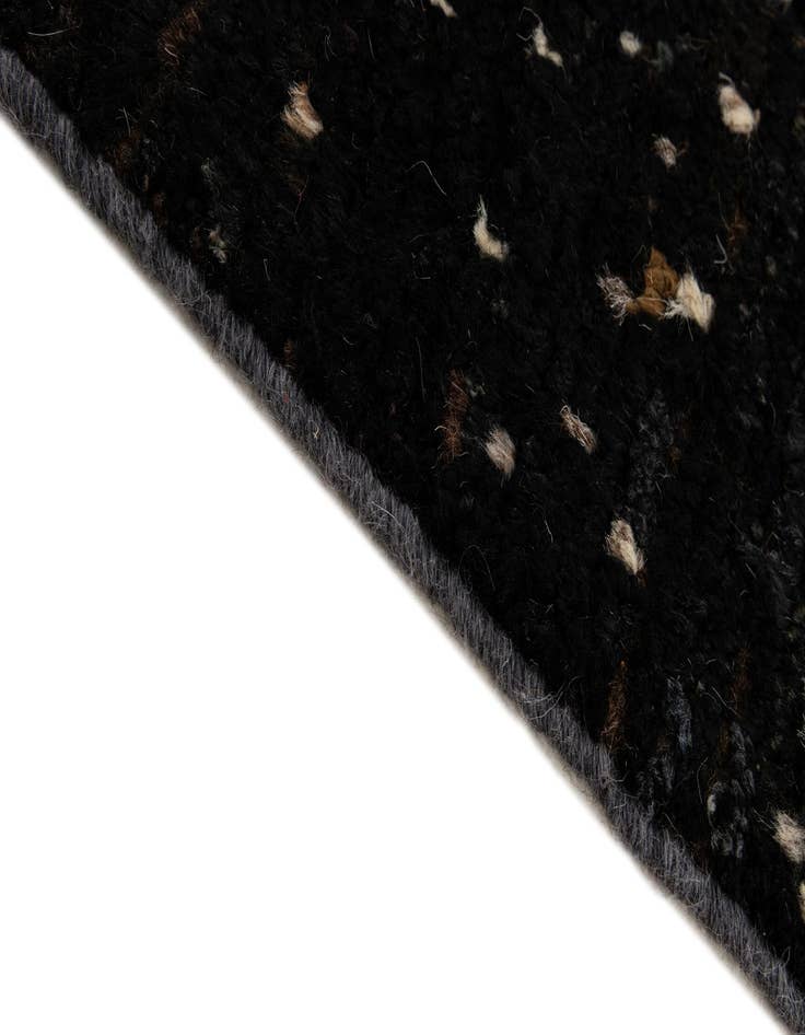 Detail image of  6' 9 x 9' 3  Hand Knotted Moroccan Wool Rug