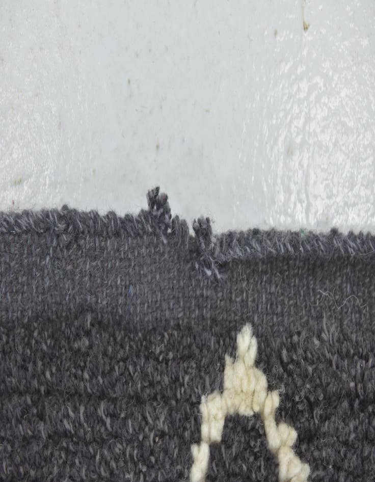 Detail image of  5' x 7' 10  Hand Knotted Moroccan Wool Rug