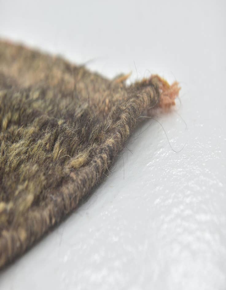 Detail image of  3' 6 x 4' 9  Hand Knotted Moroccan Wool Rug