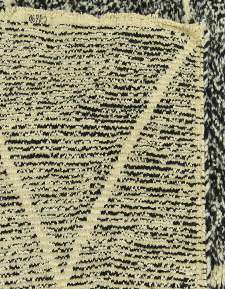 Detail image of  5' 5 x 8' 5  Hand Knotted Moroccan Wool Rug