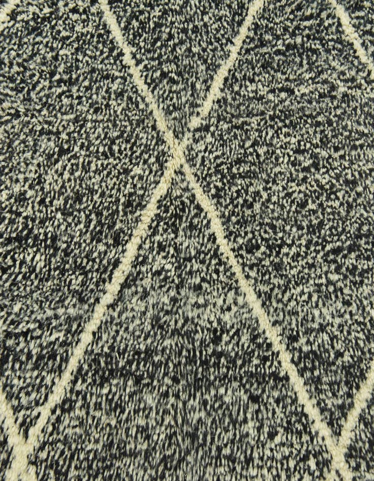 Detail image of  5' 5 x 8' 5  Hand Knotted Moroccan Wool Rug
