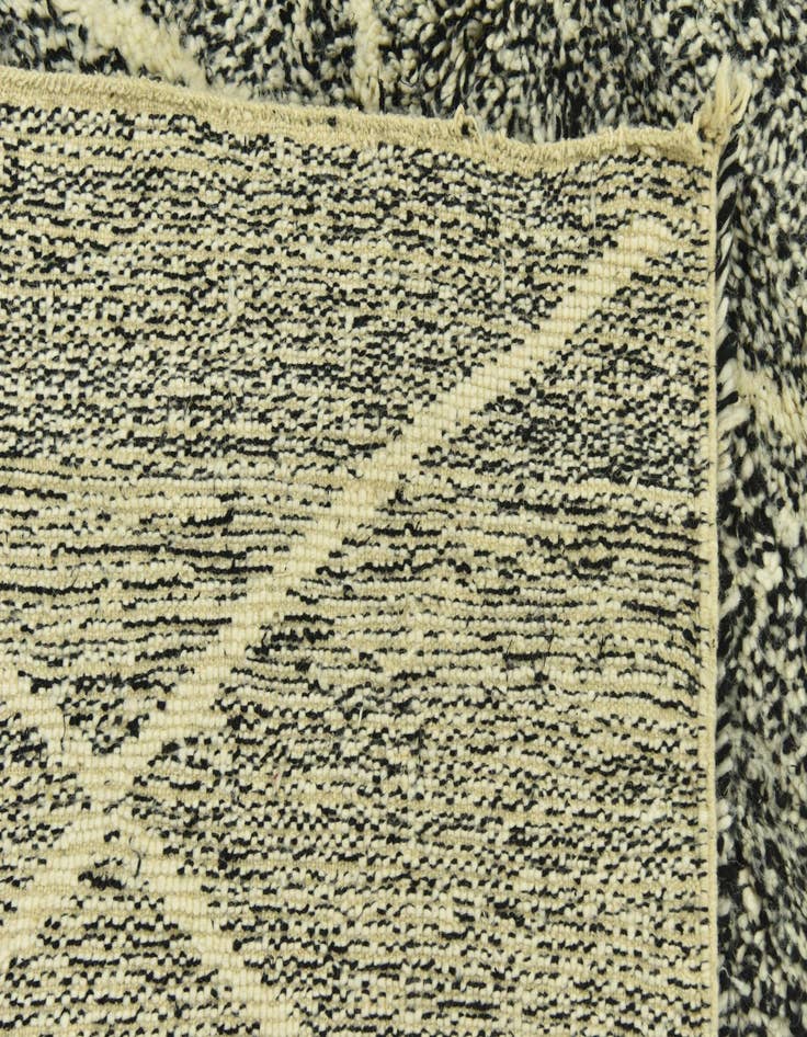 Detail image of  6' 2 x 9' 6  Hand Knotted Moroccan Wool Rug
