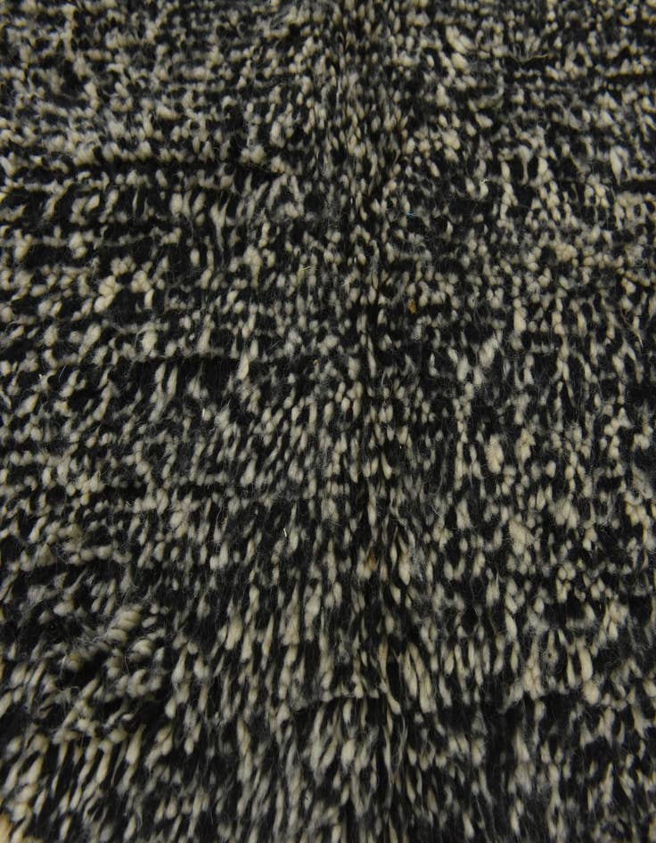 Detail image of  6' 7 x 9' 6  Hand Knotted Moroccan Wool Rug