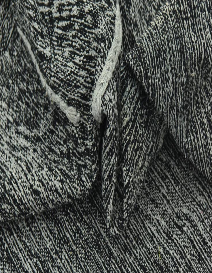 Detail image of  7' 2 x 11' 10  Hand Knotted Moroccan Wool Rug