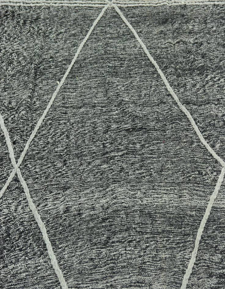 Detail image of  7' 2 x 11' 10  Hand Knotted Moroccan Wool Rug