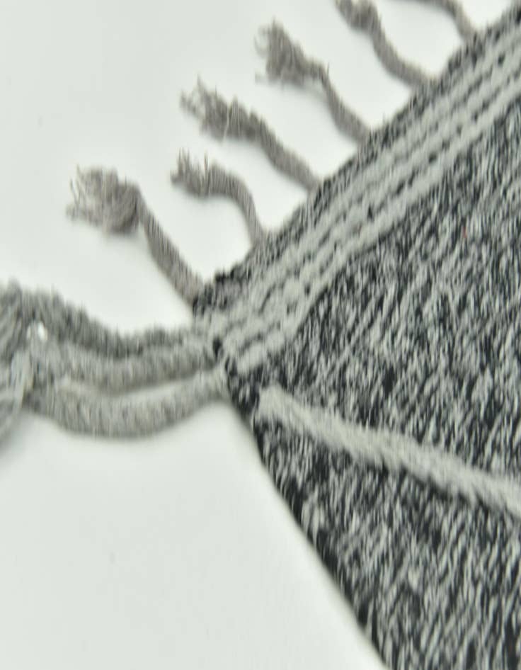 Detail image of  7' 2 x 11' 10  Hand Knotted Moroccan Wool Rug