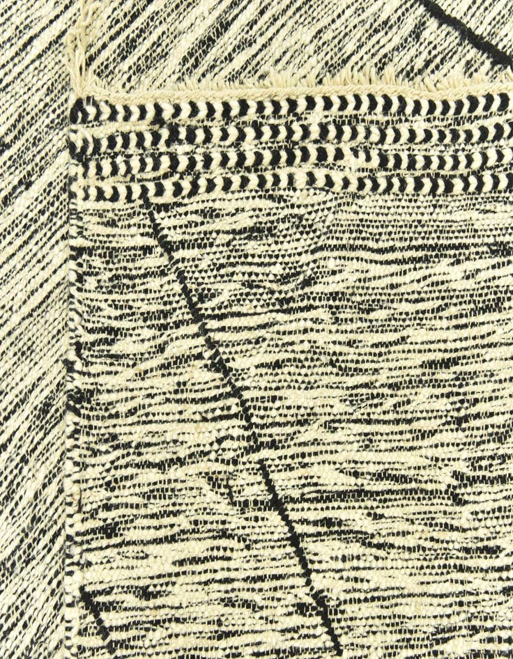 Detail image of  9' 1 x 13' 3  Hand Knotted Moroccan Wool Rug